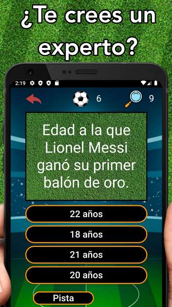 Juego Futbol Quiz APP