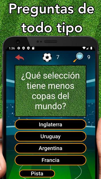 Juego Futbol Quiz APP